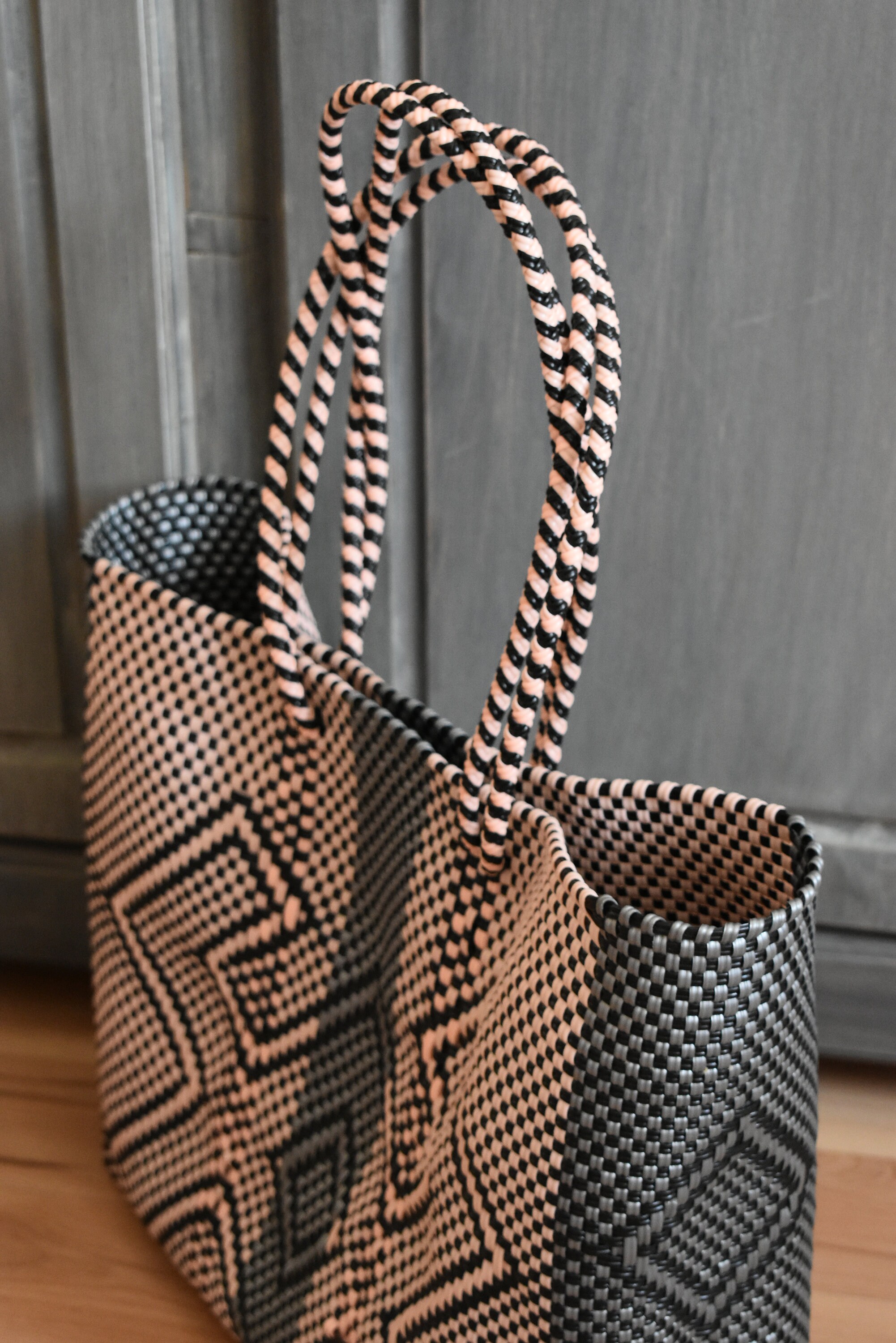 Handmade Bags From Mexico MEDIUM BASKET Handwoven. Etsy Canada