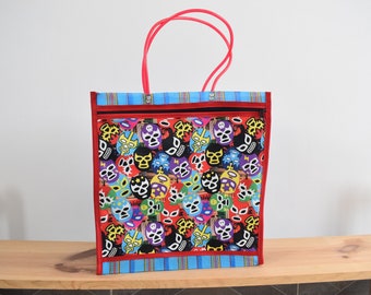 Netztasche 39*40*20 cm. Kämpfer. Mexikanische Handarbeitstasche. AUCH im Großhandel!