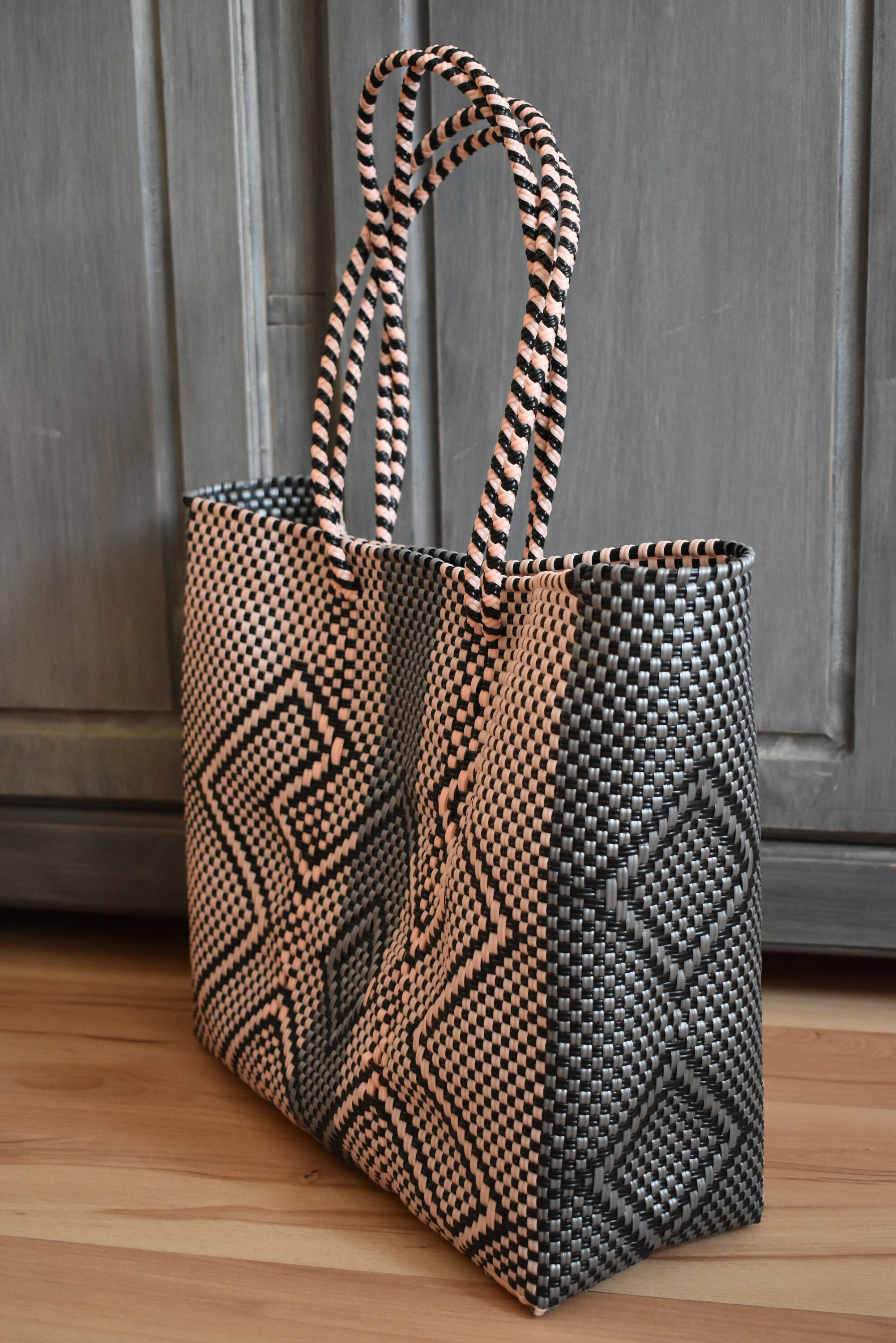 Handmade Bags From Mexico MEDIUM BASKET Handwoven. Etsy Canada