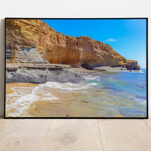 Sunset Cliffs, San Diego, California Beach Art, Photography, Print, Wall Art, Poster, Printable Wall Art, SoCal, Ocean, Wanderlust Decor