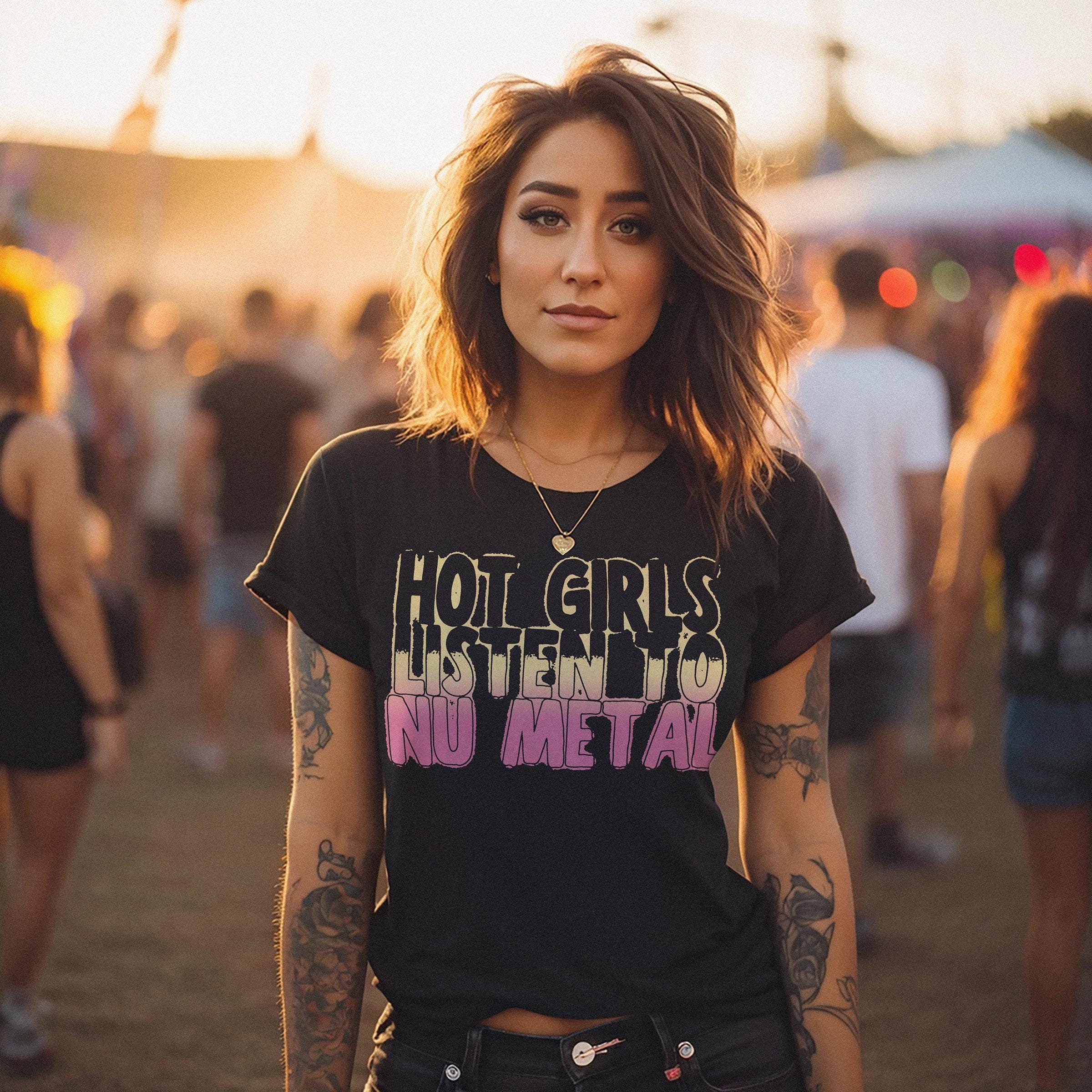 トップス 00s LAD MUSICIAN printed shirts y2k Nu-metal Shirt – Y2K Band Tee for Alt Girls, 2000s Festival