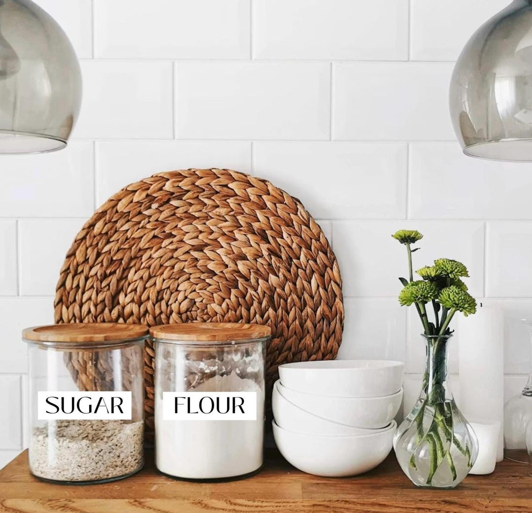 Custom Pantry Labels | Personalized Pantry Labels for Containers ...