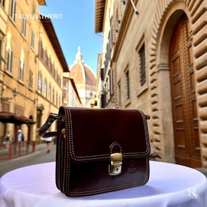 Sacs en cuir italiens faits main pour femme | Élégant mini fourre-tout en cuir de Florence | Petit sac à bandoulière, Mini sac