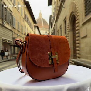 Italian Handmade Leather Bags For Woman l l Elegant Leather Tote From Florence