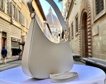 Sacs en cuir italiens faits main pour femme, cabas de Florence