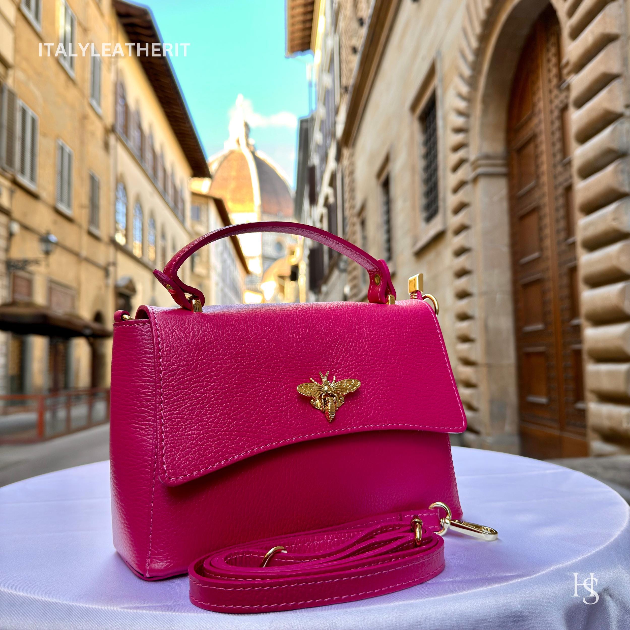 Loana ピンク レザー ハンドバッグ il_fullxfull.6759509536_jfp4.jpg