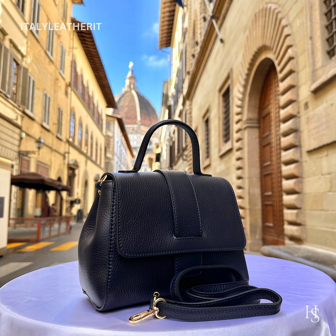 Borse in pelle fatte a mano in Italia per le donne Elegante borsa di