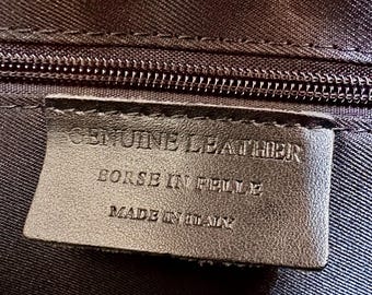 Italian Handmade Leather Bags for Women Tote Purse From Florence