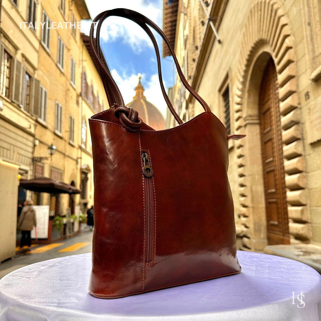 Italian Handmade Leather Bags for Woman L L Elegant Leather Tote From