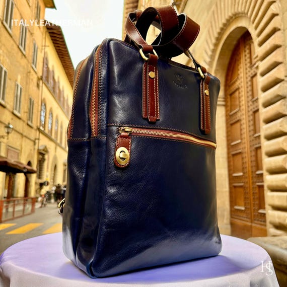 バッグ italy real leather backpack Italian Stylish Handmade Leather Backpack Unisex | Made in
