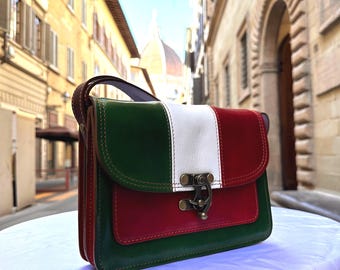 Italian Handmade Leather Bags For Women | Elegant Crossbody Bag From Florence | Made in Italy