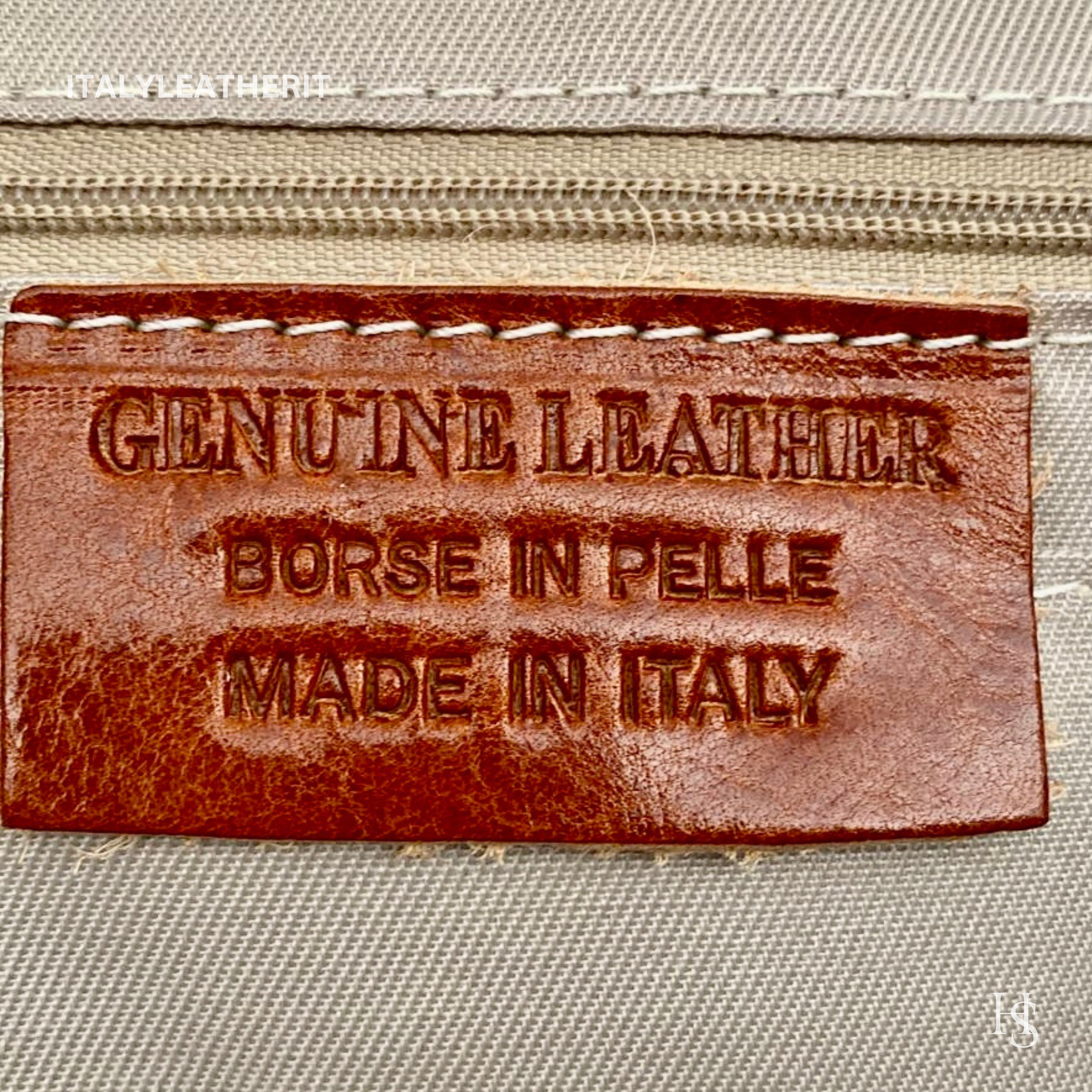 Genuine leather from Italy Handcrafted Italian Leather Crossbody Bag | Genuine Leather  main image 4