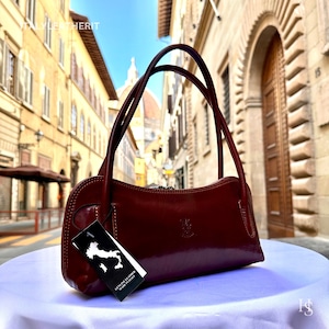 Italian Handmade Leather Bags For Woman l l Elegant Leather Tote From Florence