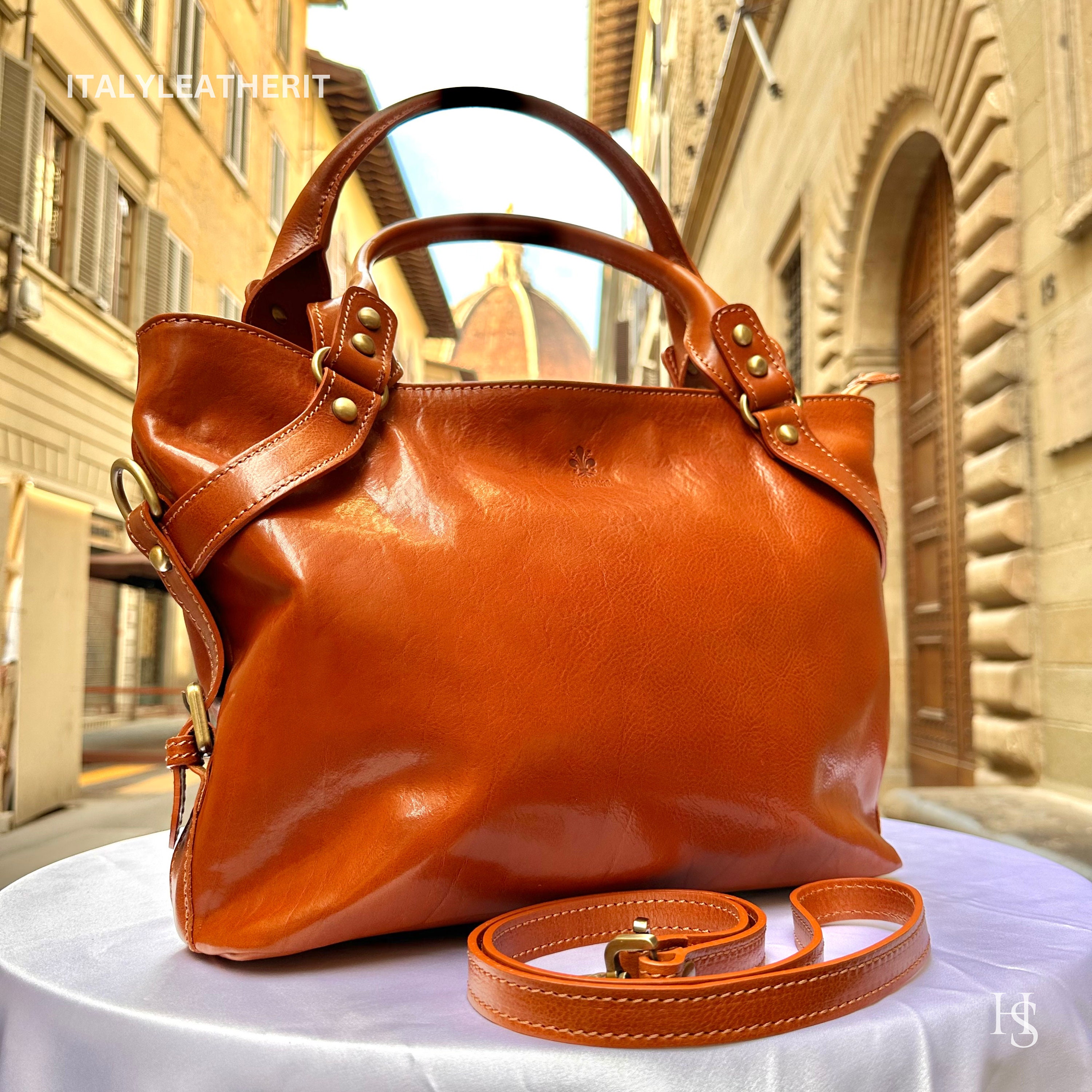 Italian leather 2024 bags sale