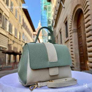 Italian Handmade Leather Bags For Women l l Elegant Leather Tote From Florence, leather bag