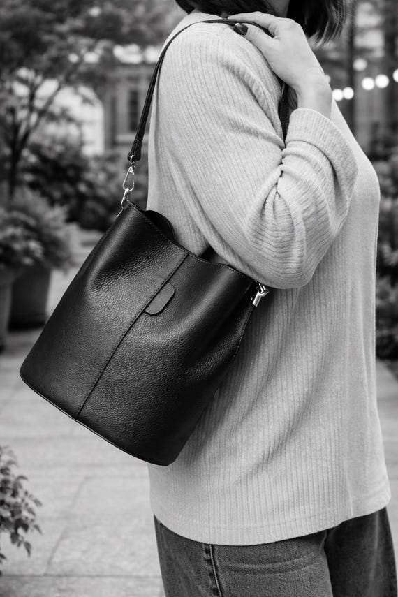 Bolso De Mano De Cuero Para Mujer, Bolsa De Hombro De Gran Capacidad