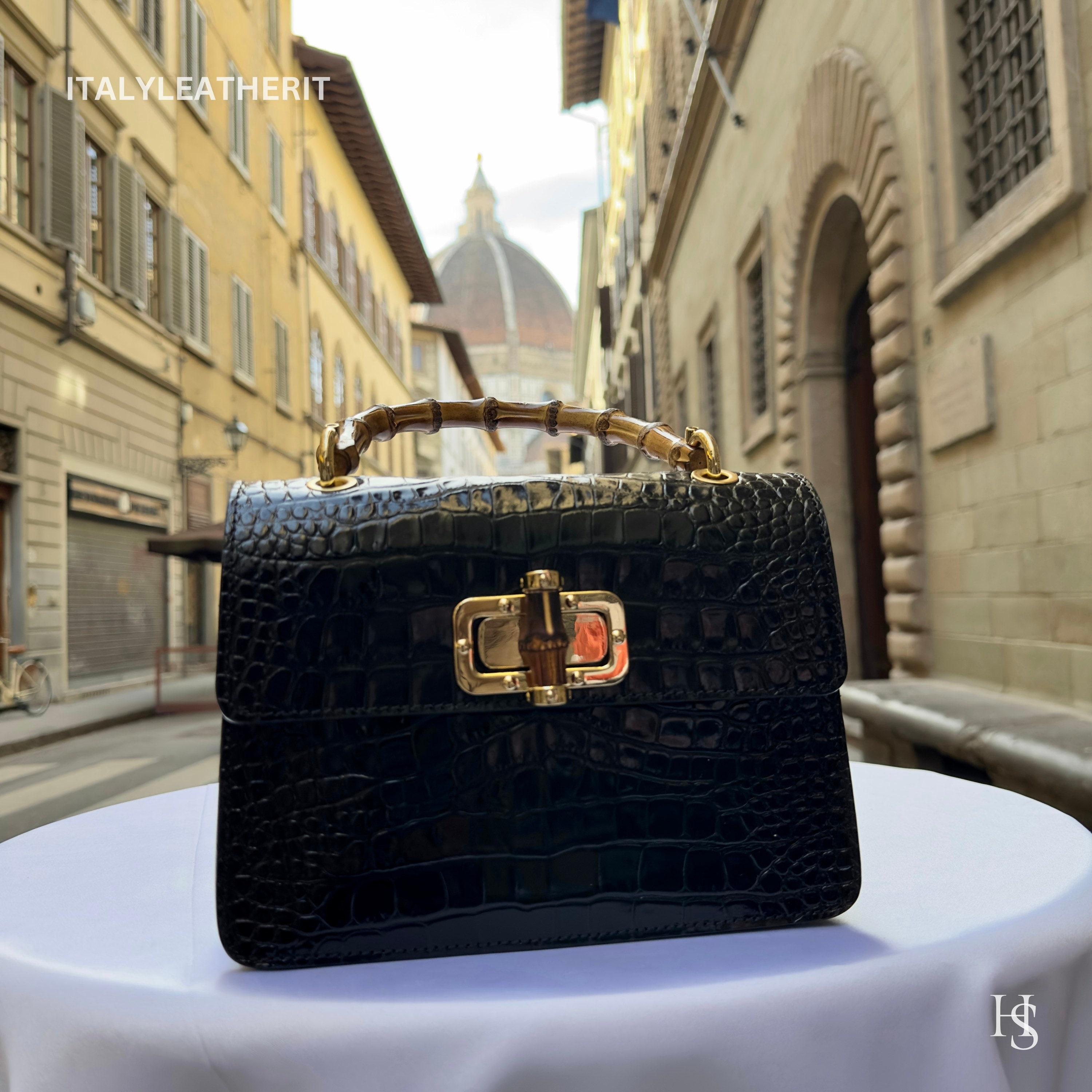 Sac Fourre-tout Costilde Giacinto En Cuir Italien - Marron, 28x28x7 Cm, Neuf Avec étiquettes