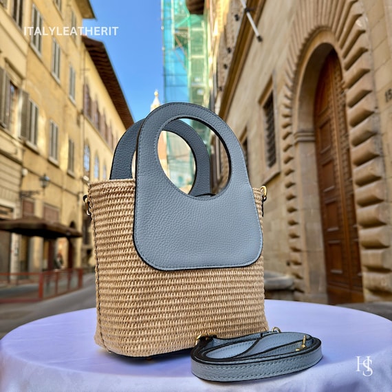 Handmade Italian Leather Tote: Florence Mini Shoulder Bag