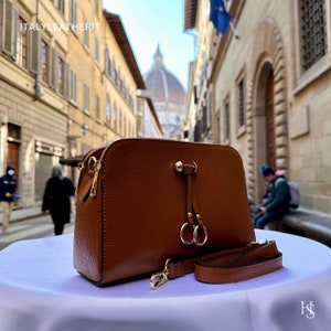 Italian Handmade Leather Bags For Woman l l Elegant Leather Tote From Florence