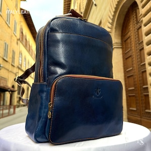 Italian Handmade Leather Backpacks for Men | Elevate Your Style with Exquisite Craftsmanship Made in Italy from Florence