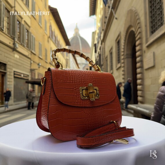 Italian Handmade Leather Bags for Woman L L Elegant Leather 