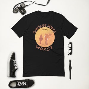 Sausage Jokes are the Wurst - Ringspun TShirt
