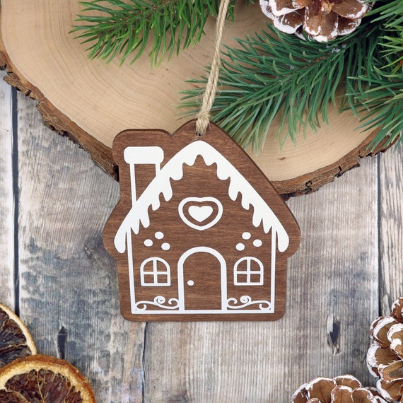 Gingerbread House Plush - ivory & birch
