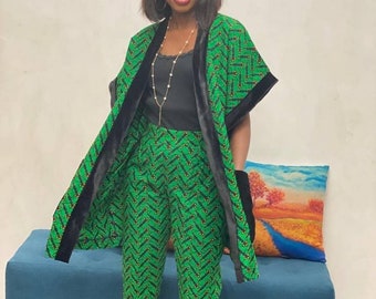 AFRICAN WOMEN CLOTHING, Franca 2 Pieces Set For Women, African Print Dress, Ankara Dress