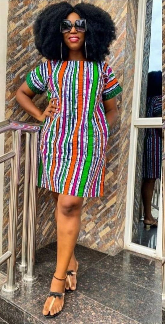 Sisi Abbigliamento africano per donna / Abito in cera africana | Etsy Italia