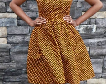 Nengi African dress / African print dress for women / African clothing for women