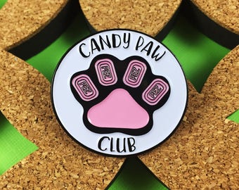 Candy Paw Club Enamel / Lapel Pin