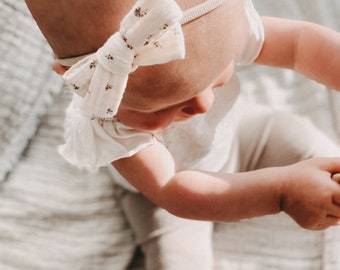 Haarschleife Kinder | Haarschmuck | Schleife mit Haarclip | Haarband für Babys | Baby Fotoshooting