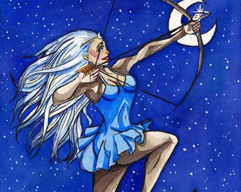 Artemis art print