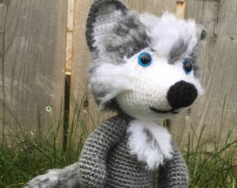Husky Welpe Häkelanleitung