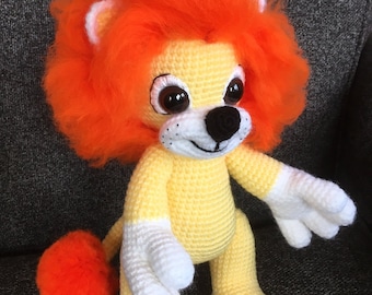 lion crochet pattern (tutorial)