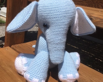 Elephant crochet pattern