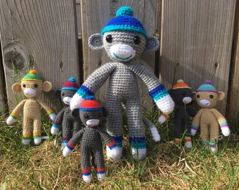 Easy crochet monkey pattern