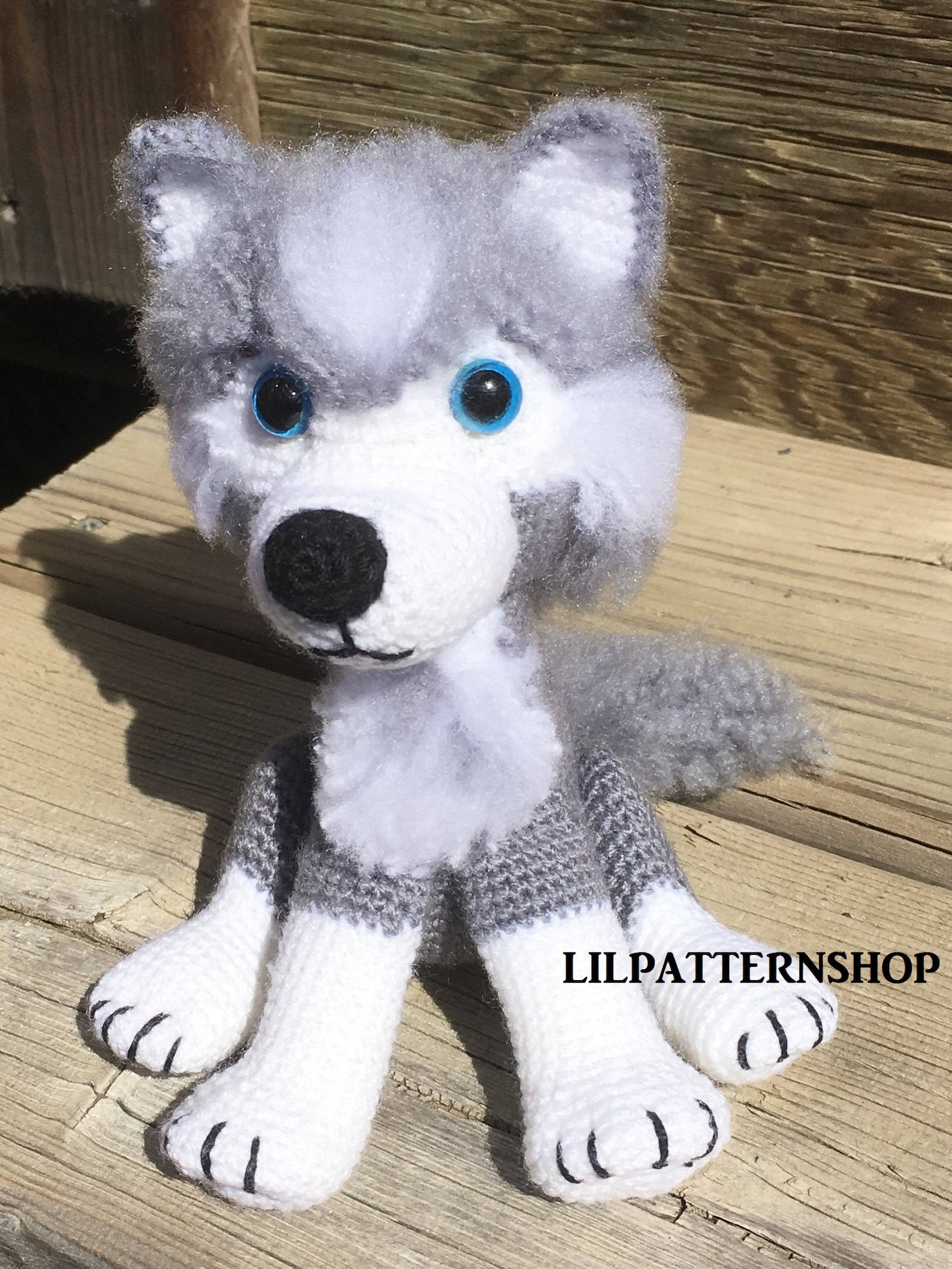 Husky crochet pattern Etsy