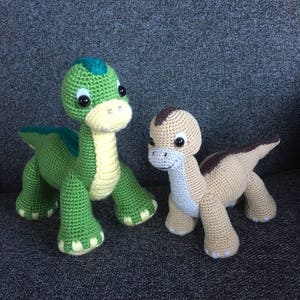 longneck dinosaur crochet pattern