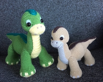 longneck dinosaur crochet pattern