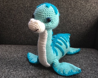 Modèle au crochet de monstre marin