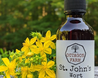 Extracto de tintura de hipérico, suplemento medicinal natural de Vermont para dormir, envío gratuito.