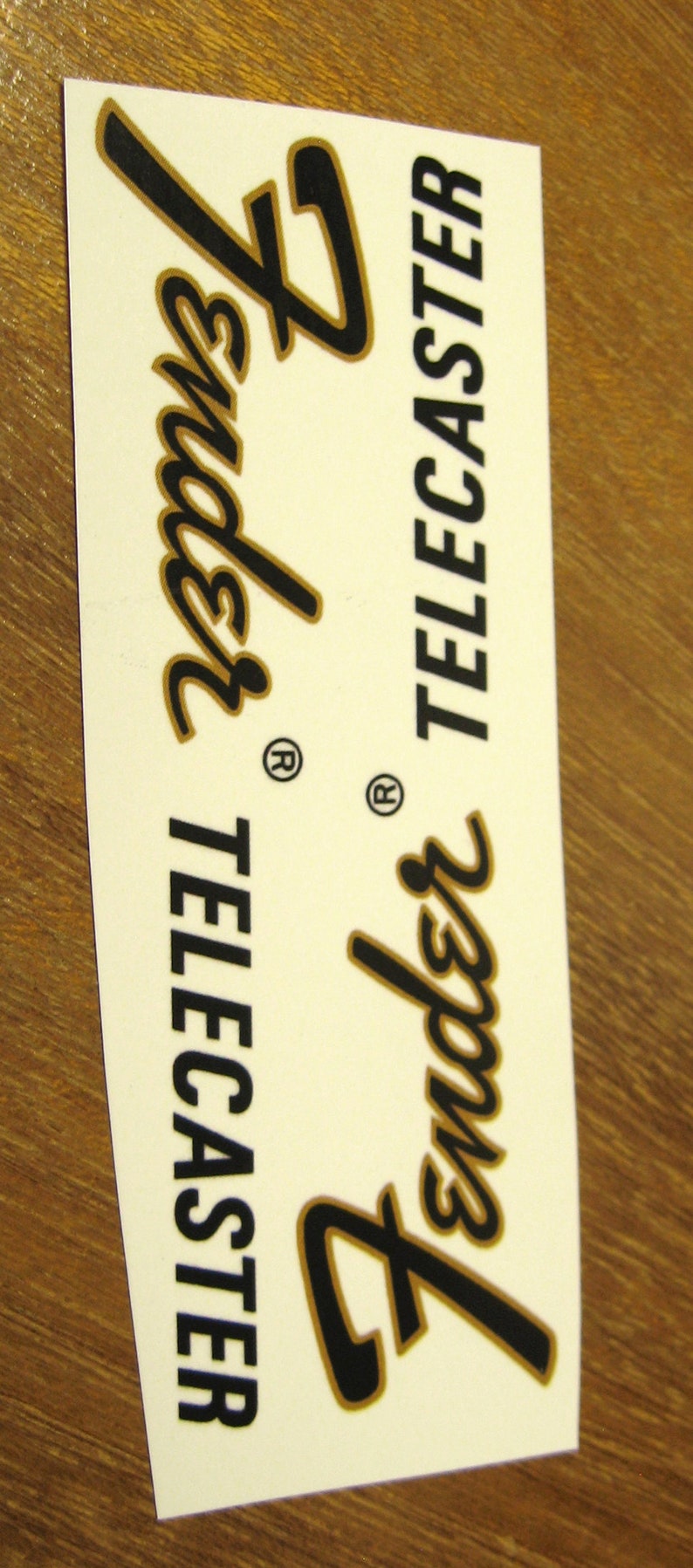 Fender Telecaster Decal Headstock waterslide decal 1948 1967 Etsy