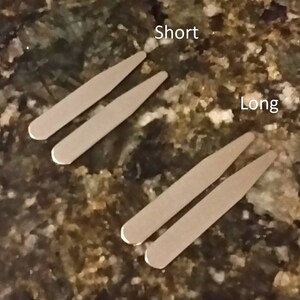 Collar Stay Holder Dark Cherry Stain | Etsy