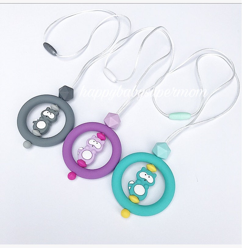 teething ring necklace
