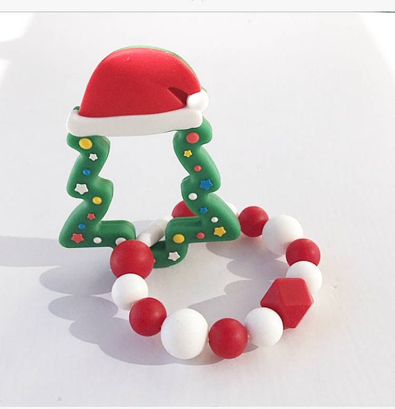 christmas teether
