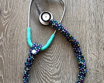 Stethoscope Cover print, Scrunchie, Protective cover, Nurse gift, Stethoscope charm, accessories, nurse grad gift, Medical Vet tech