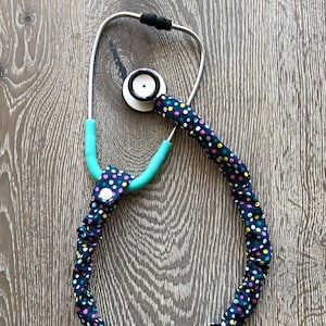 Stethoscope Cover print, Scrunchie, Protective cover, Nurse gift, Stethoscope charm, accessories, nurse grad gift, Medical Vet tech