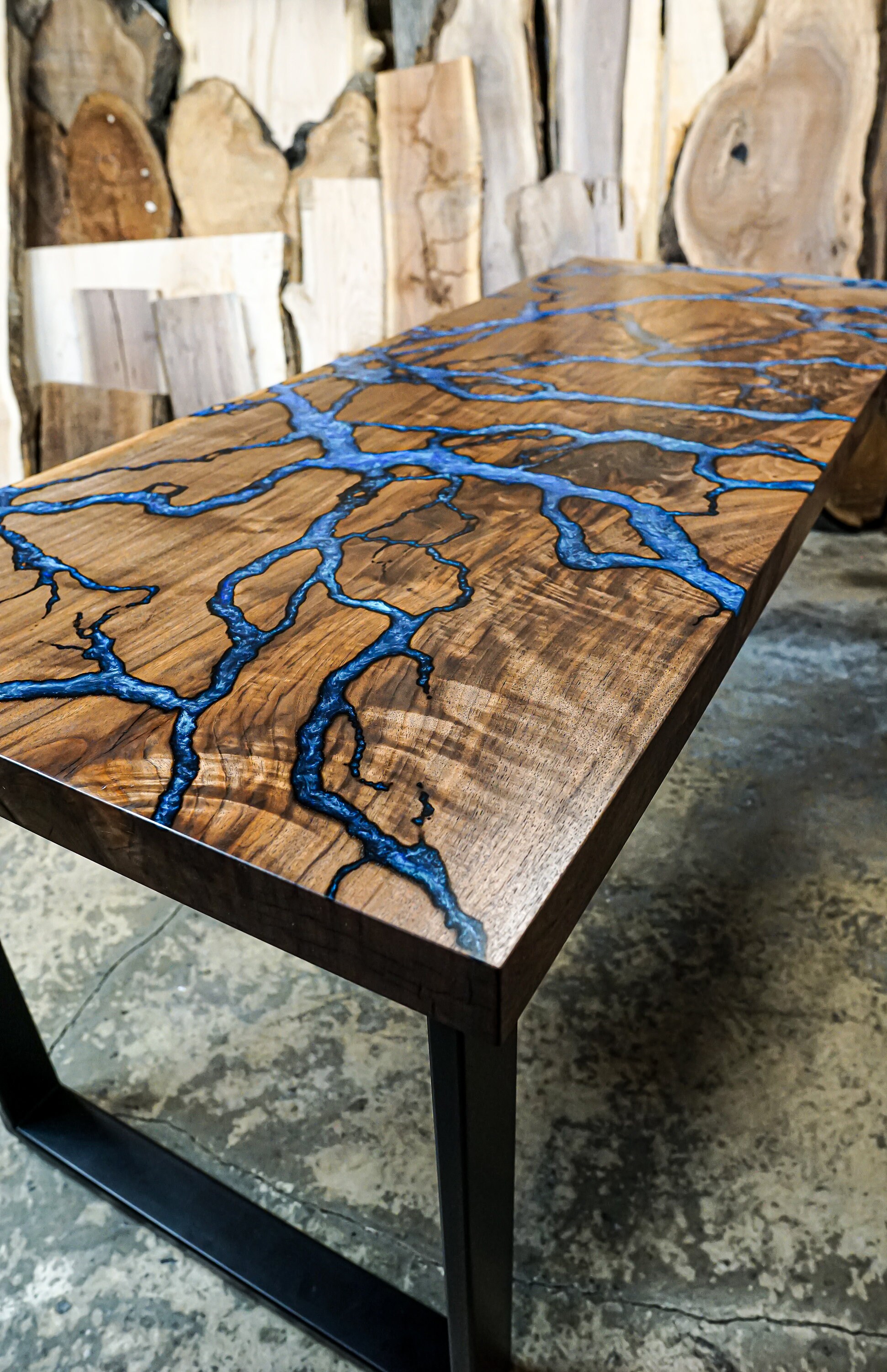 Fractal on sale river table