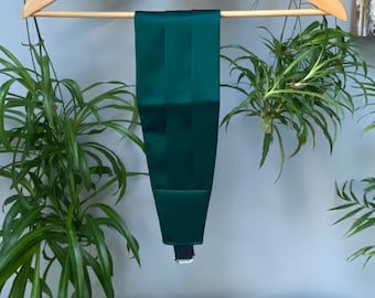 Vintage Emerald Green Verstelbare Cummerbund